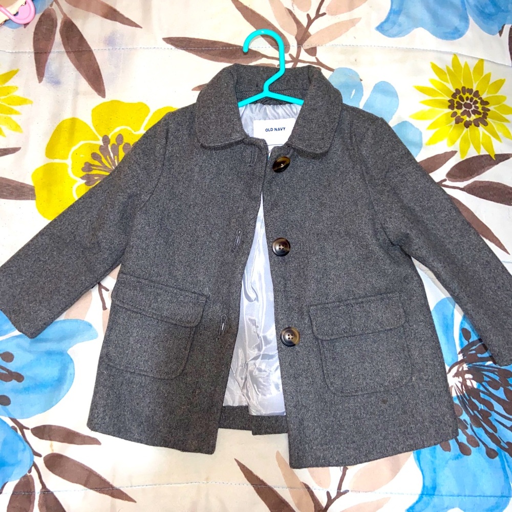 Toddler 2T Wool Coat, only worn once